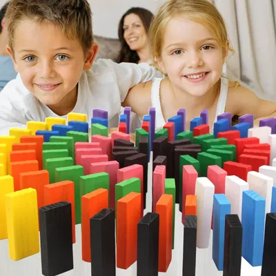 Competitive Dominoes Set - 100 Pieces
