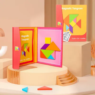 Magnetic Tangram Puzzle Set