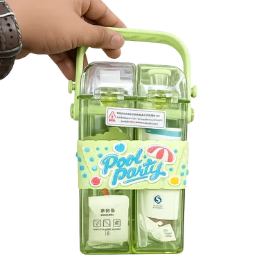 Cute Panda Portable Kids Stationery Box
