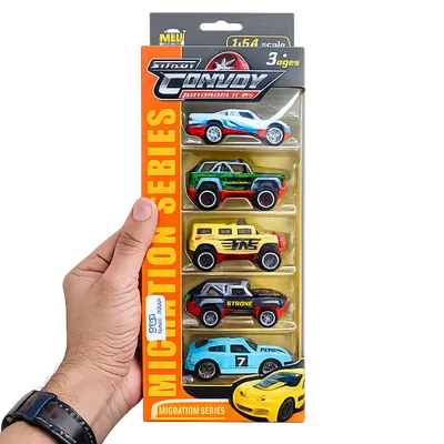 Migration Series Die-Cast Mini Vehicle Set – 6 Pieces
