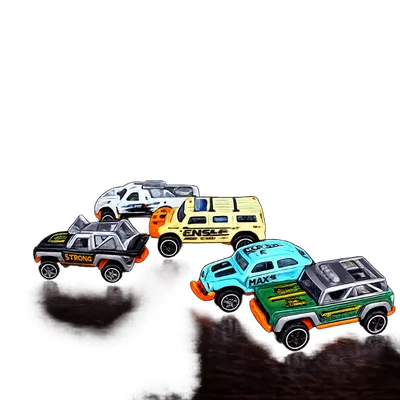 Migration Series Die-Cast Mini Vehicle Set – 6 Pieces
