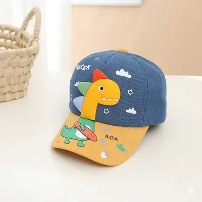 Little Racer 3D Cartoon Dinosaur Children's Baseball Cap
