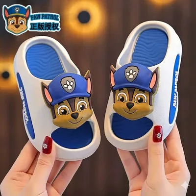 Kids' PAW Patrol Chase Waterproof Slide Sandals