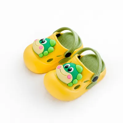 Kids Frog Cartoon Clogs