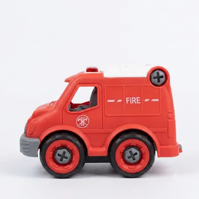 DIY Assembled Traffic Vehicle Toy Set – 4 Pieces