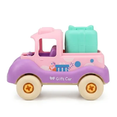 DIY Mini Vehicle Toy Set – 4 Pieces