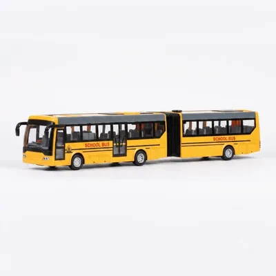 RC Double School Bus Model – 1:32 Remote Control Toy Bus