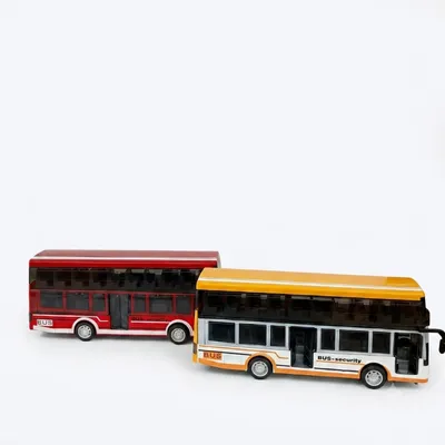 Cartoon Bus Toy Model – Assorted Colours (OT)
