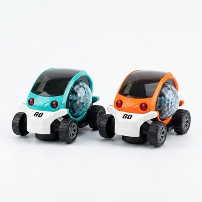 Future Omni-Directional Light & Music Car Toy