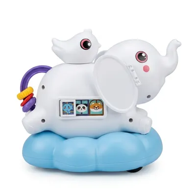 Funny Elephant Battery-Operated Light & Music Toy
