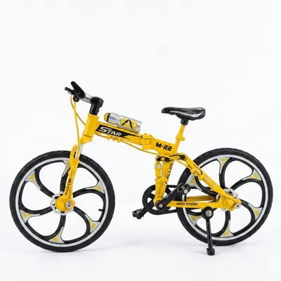 Mini Folding Bicycle Model Set – Assorted Colours