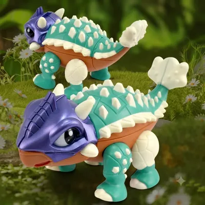Cartoon Dinosaur Transforming Magic Cube Toy
