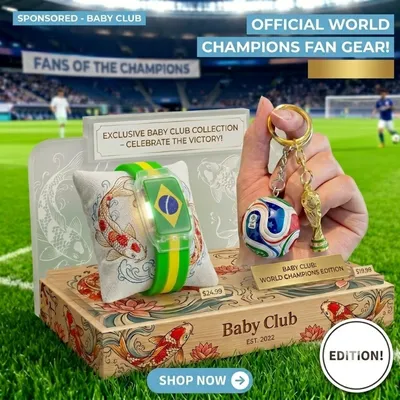 World Champions Fan Gear Set (Bracelet+Trophy)
