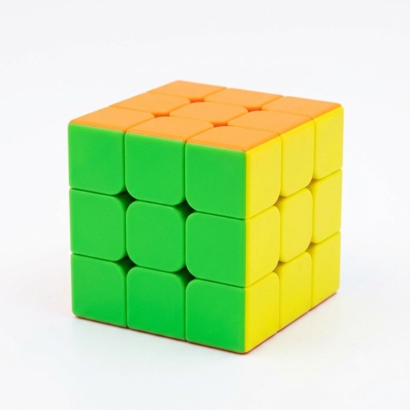 Stickerless 3x3 Magic Cube Puzzle