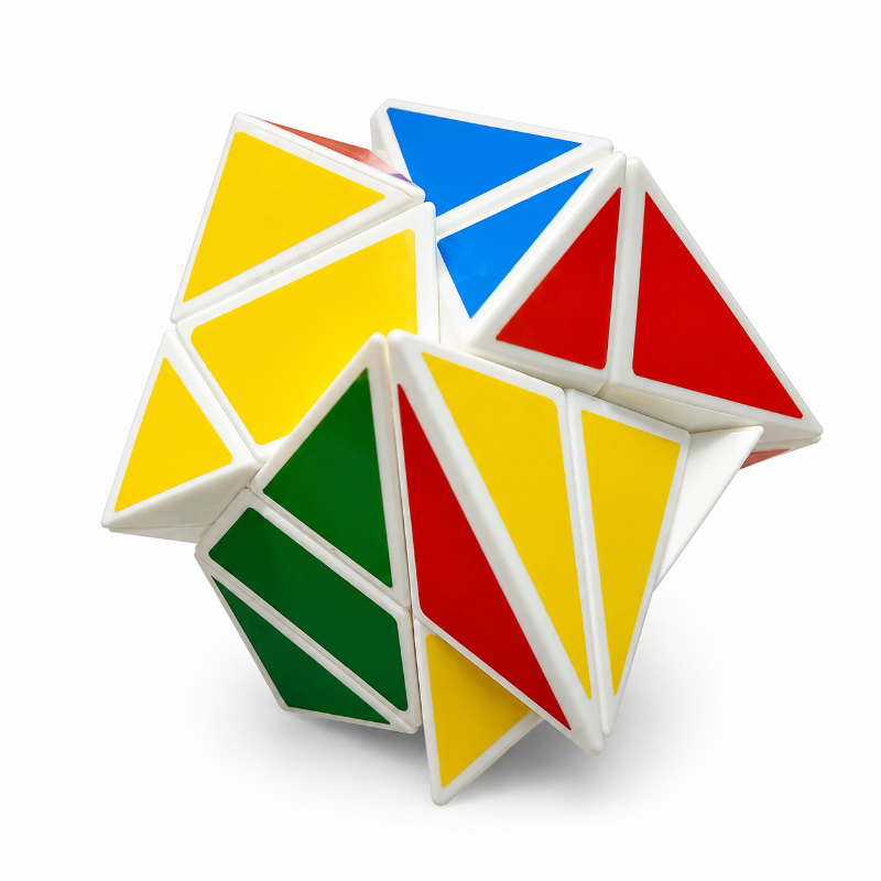 Geometric Twisty Magic Cube Puzzle
