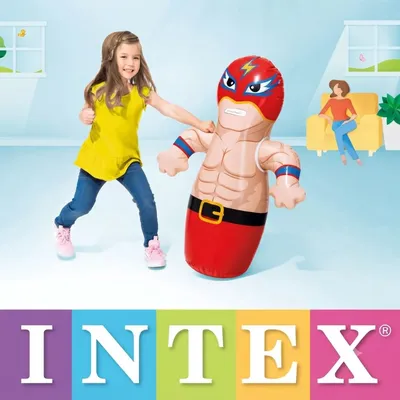 Intex Wet Set Inflatable Punching Bopper Toy