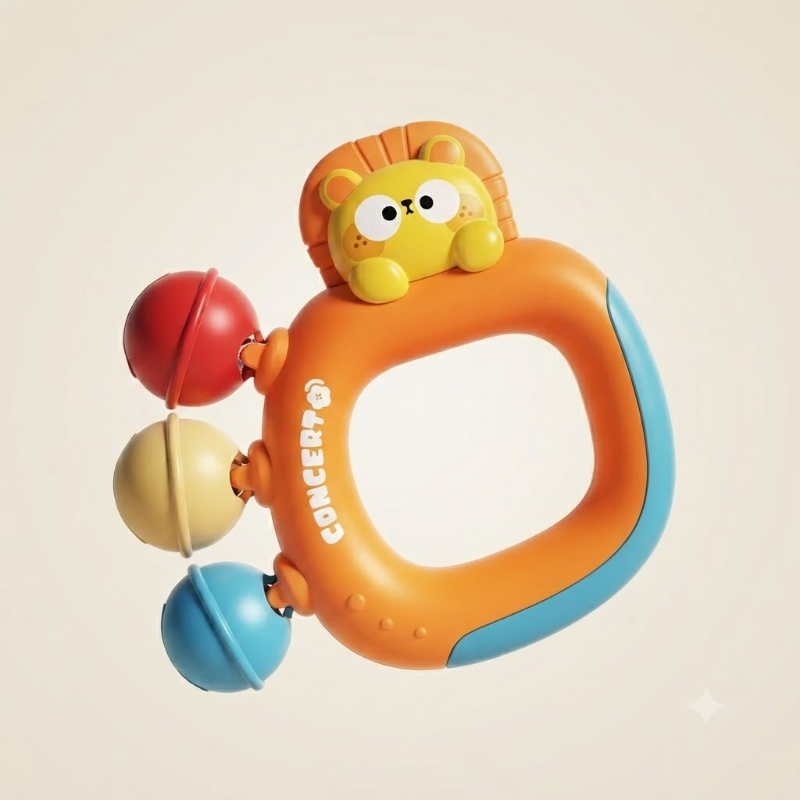 Monkey Ring Baby Rattle Toy-OT
