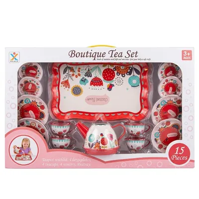 Boutique 15-Piece Children’s Tea Set
