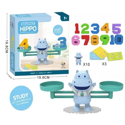 Balance Hippo Educational Math Scale Toy