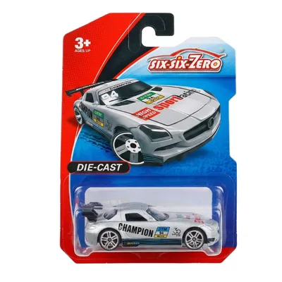 Assorted Die-Cast Mini Racing Cars – Individual Blister Pack