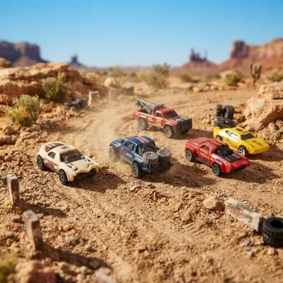 5-Piece Alloy Off-Road Adventure Vehicle Set