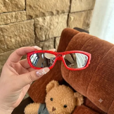 Web Hero Kids Mirrored Sunglasses – Red Spider-Web Style