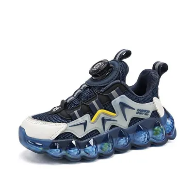 Aqua Burst Kids -Style Bubble Sole Sneakers 