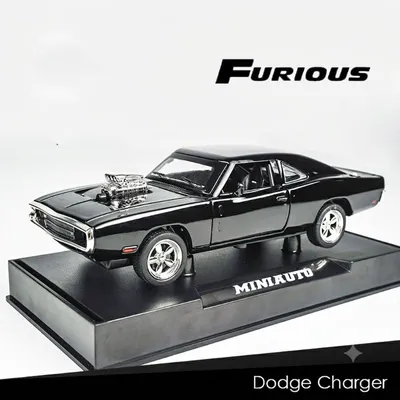 Furious Classic Dodge Charger Muscle Car Model – Display Edition
