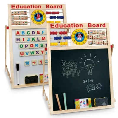 Smart Steps 4-in-1 Magnetic Wooden Learning Board-OT