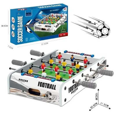 Kick Master Mini Tabletop Football Game – Family Foosball Challenge-OT