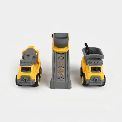 Build Force DIY Construction Truck & Engineer Playset 
