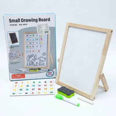 Learn & Draw 2-in-1 Magnetic Math Drawing Board