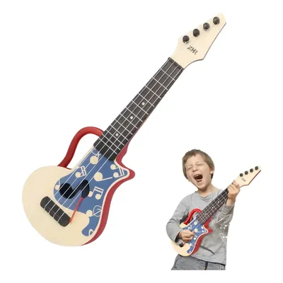 Rock Star Junior Ukulele – 4-String Musical Guitar Toy for Kids