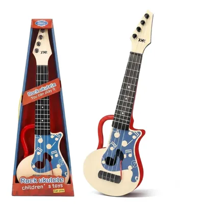 Rock Star Junior Ukulele – 4-String Musical Guitar Toy for Kids