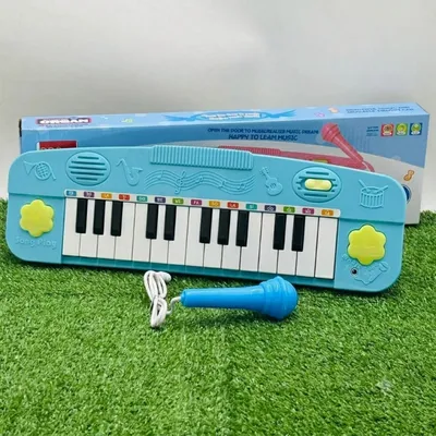 Little Musician 25-Key Electronic Keyboard with Microphone & Music Modes