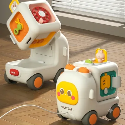 Little Explorer Transforming Busy Car Activity Walker