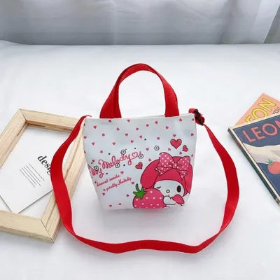 Cute Cartoon Kids Mini Tote & Crossbody Bag – 2-Way Shoulder Handbag