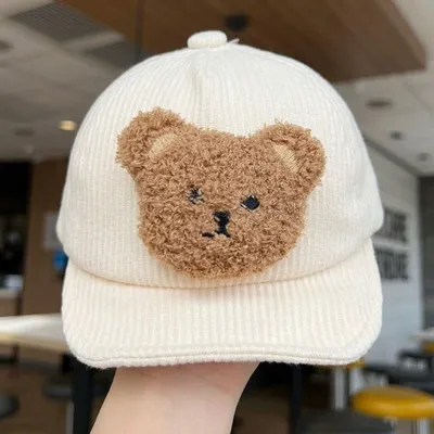 Little Teddy Corduroy Kids Cap