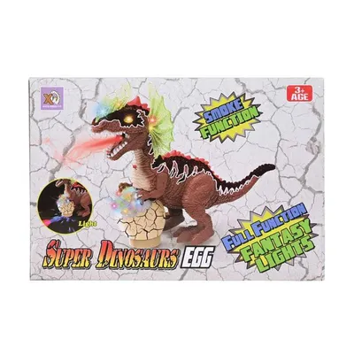 Super Dinosaur Egg – Roaring Smoke & Fantasy Light-Up Dinosaur Toy-OT