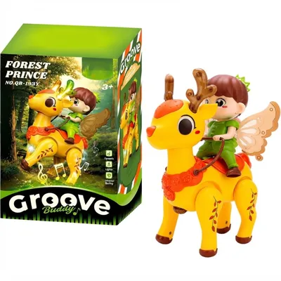 Forest Prince Musical Dancing Deer Toy-OT
