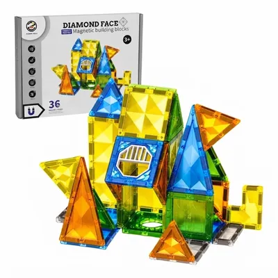 Magnetic Master 65Pcs – 3D Building & Puzzle Blocks💎
