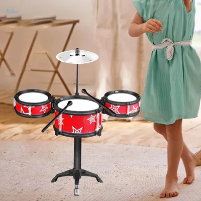 Little Rockstar Drum Set – Kids Musical Drum Kit