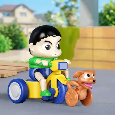 Wheel Puppy Ride-On Tricycle for Kids – Fun Pedal Ride Toy