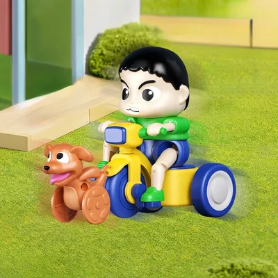 Wheel Puppy Ride-On Tricycle for Kids – Fun Pedal Ride Toy