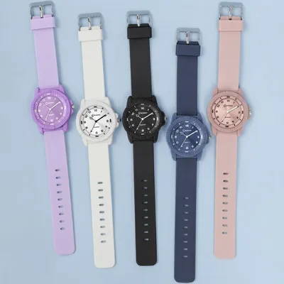 Color Flex Kids Classic Watch – Stylish Round Dial Silicone Strap Watch