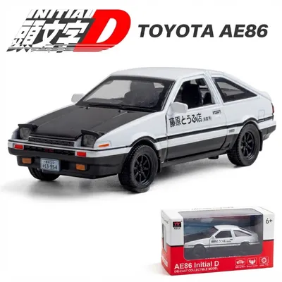 AE86 Initial D Toyota Trueno Die-Cast Collectible Model Car
