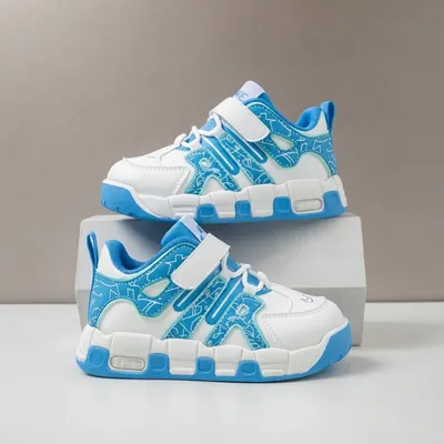 Kids Lightweight Sports Sneakers – Stylish Velcro Casual Shoes for Boys & Girls👟