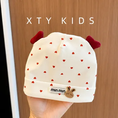 Little Heart Bunny Baby Beanie – Cute Ear Winter Cap