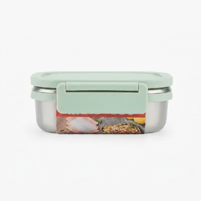 Premium Stainless Steel Mini Lunch Box – Stylish Compact Food Storage Container