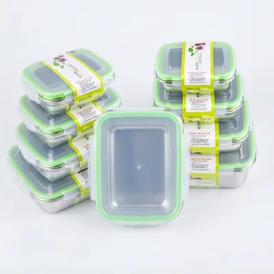 Premium Stainless Steel Airtight Food Storage Container 